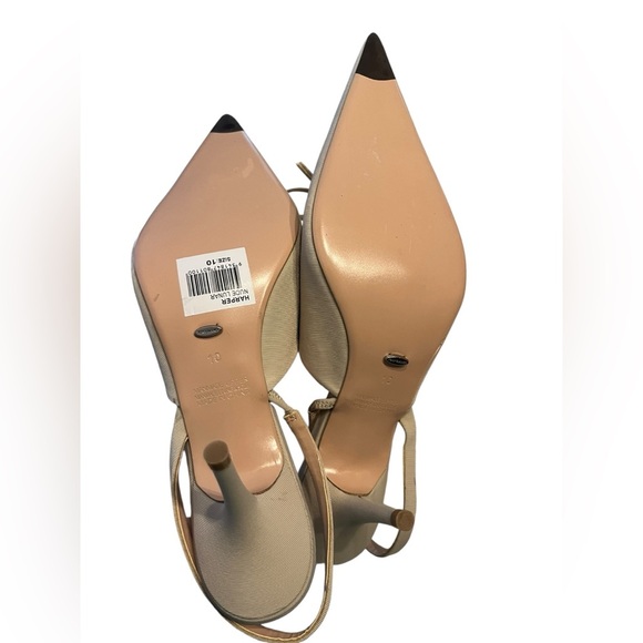 Tony Bianco Harper Slingback Pump Heels in Nude Lunar Color Sz 10 - Picture 8 of 11